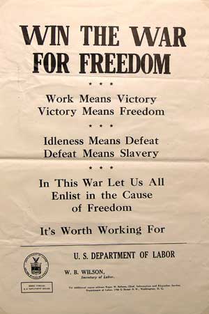 Win the War for Freedom