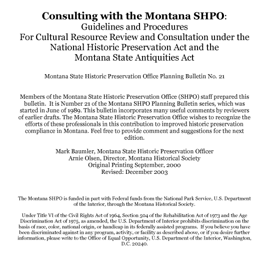 SHPO Guide