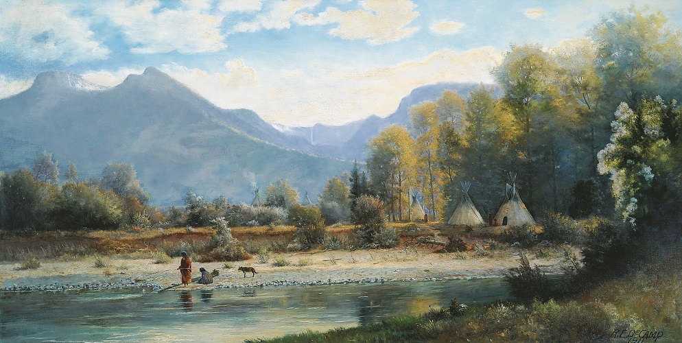 "St. Ignacius (Indian Country)" by Ralph E. DeCamp