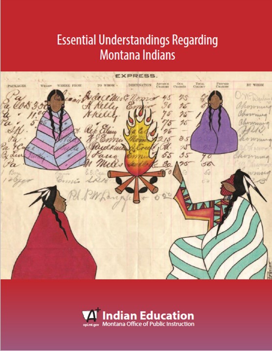 Book cover: Essential Understandings Regarding Montana Indians